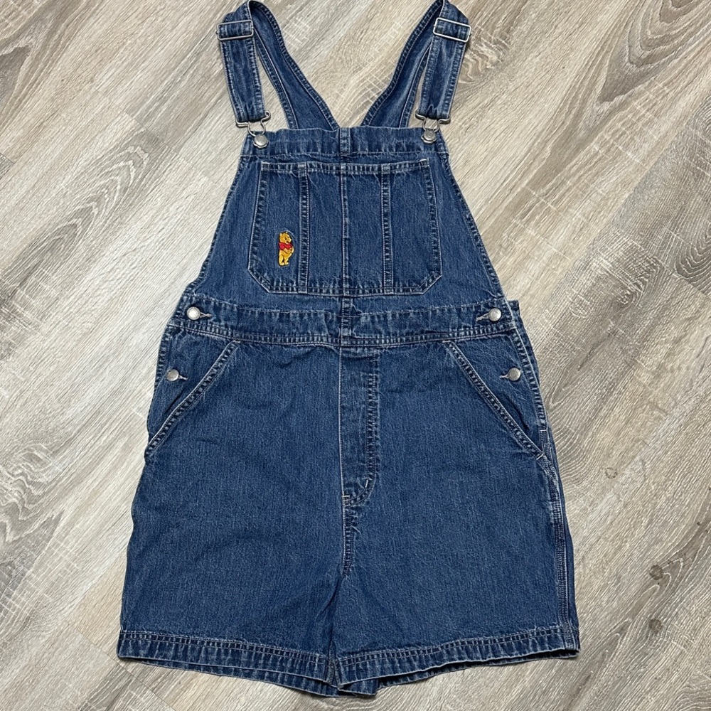 Disney Blue Denim Winnie the Pooh Overalls